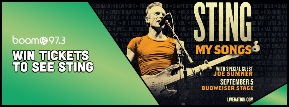 Win tickets to see Sting