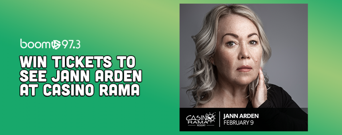 Win Tickets to see Jann Arden at Casino Rama