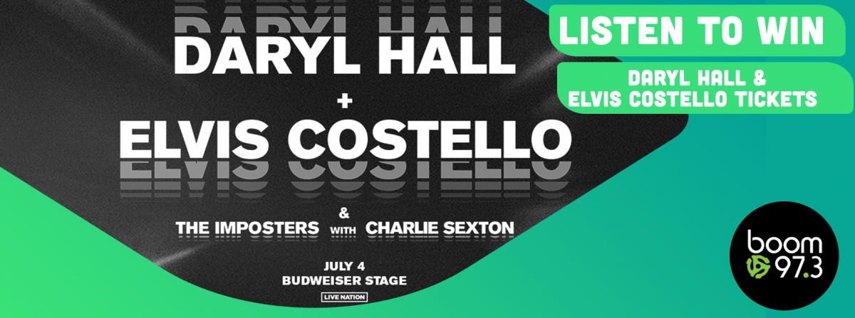 Win Tickets to Daryl Hall & Elvis Costello